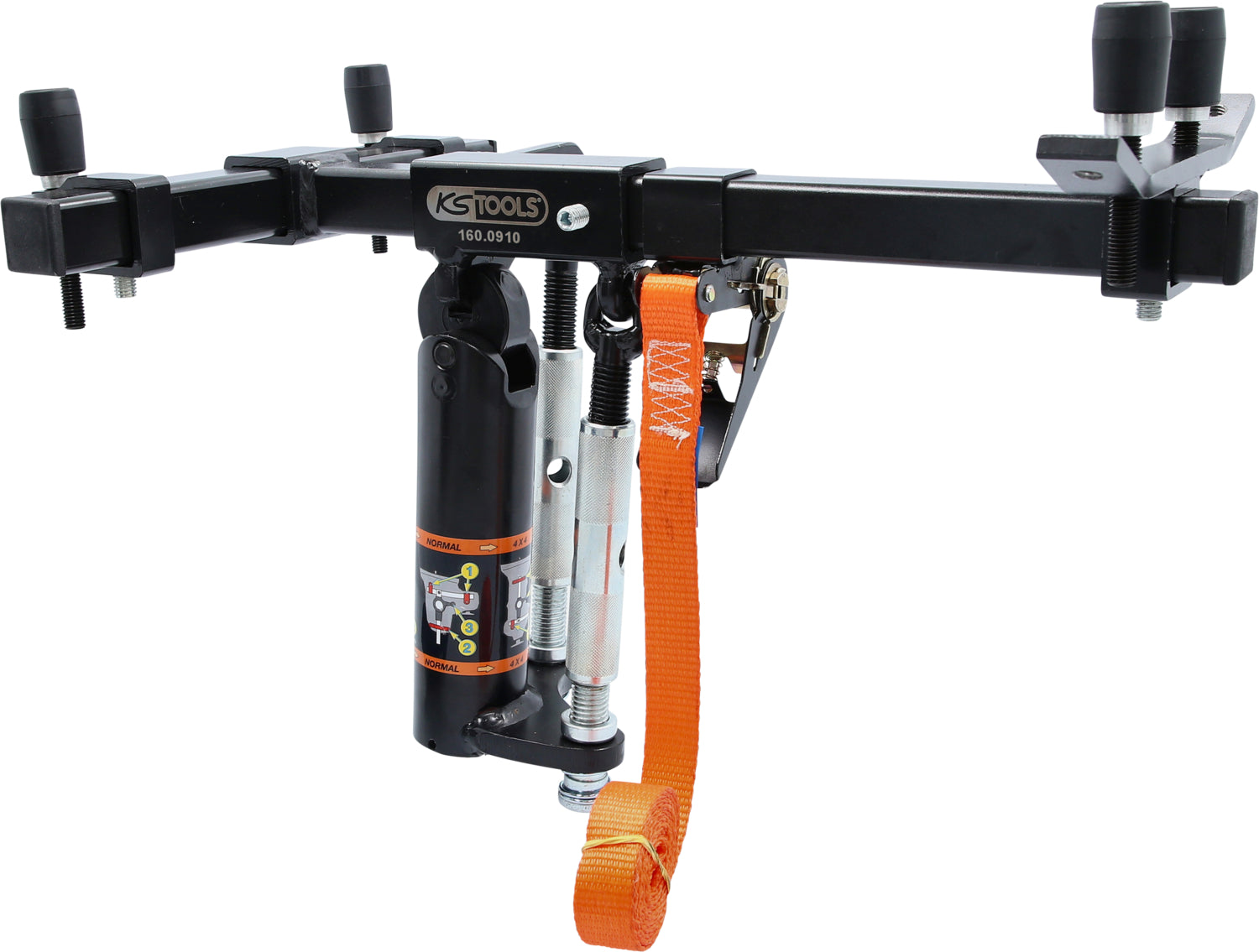 Universal Gummiauflagen-Satz für Hebebühnen, 4-tlg - KSA Toolsystems GmbH - Autoglas
