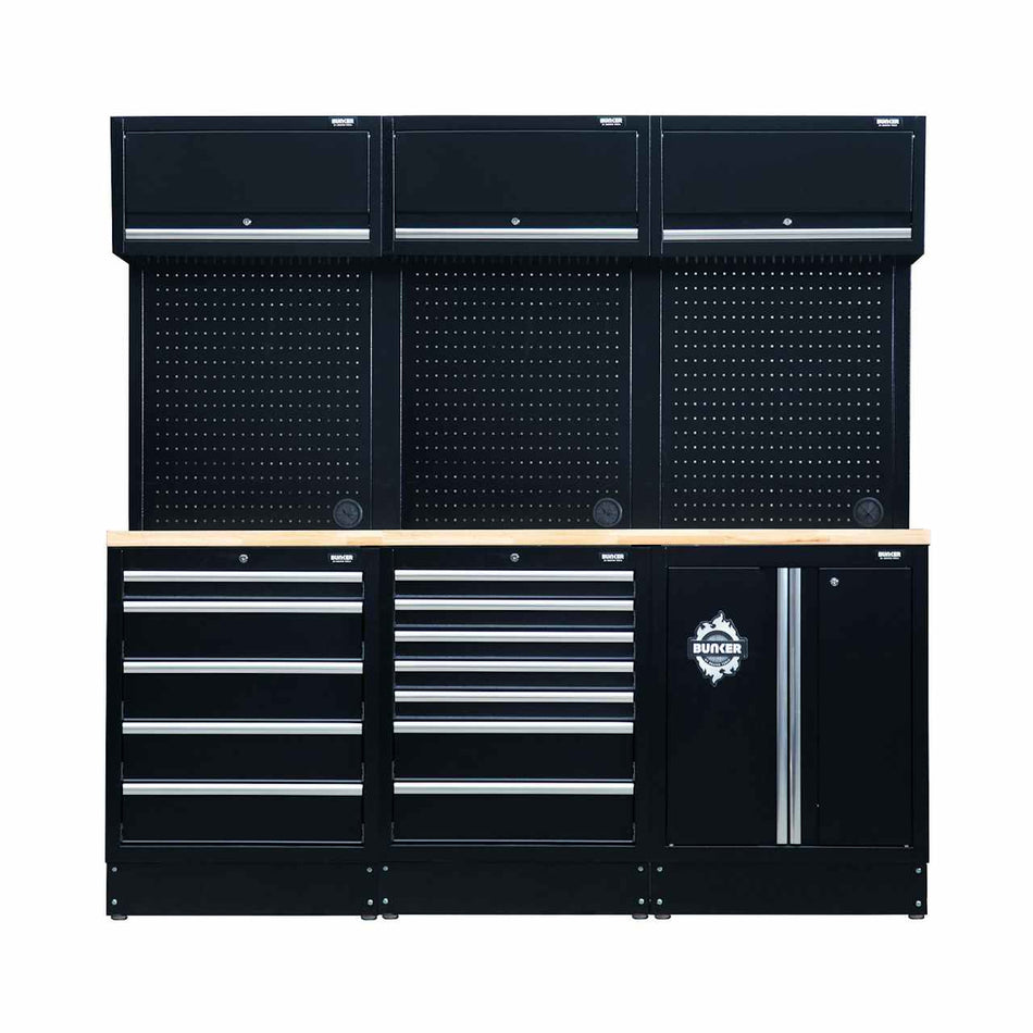 BUNKER | MODULAIRE OPBERGCOMBINATIE MET WERKBLAD 14 DLG