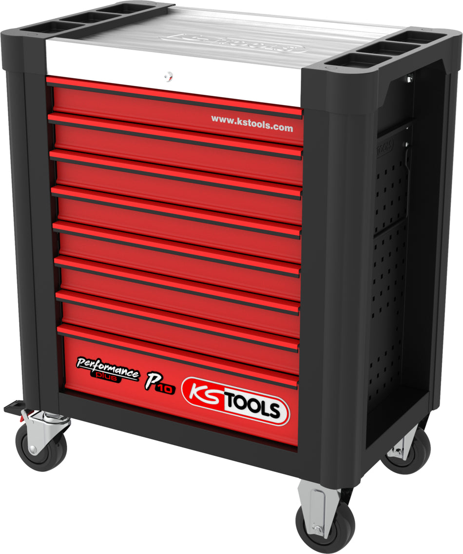 873.0008 | KS TOOLS P10 GEREEDSCHAPSWAGEN 8 LADEN