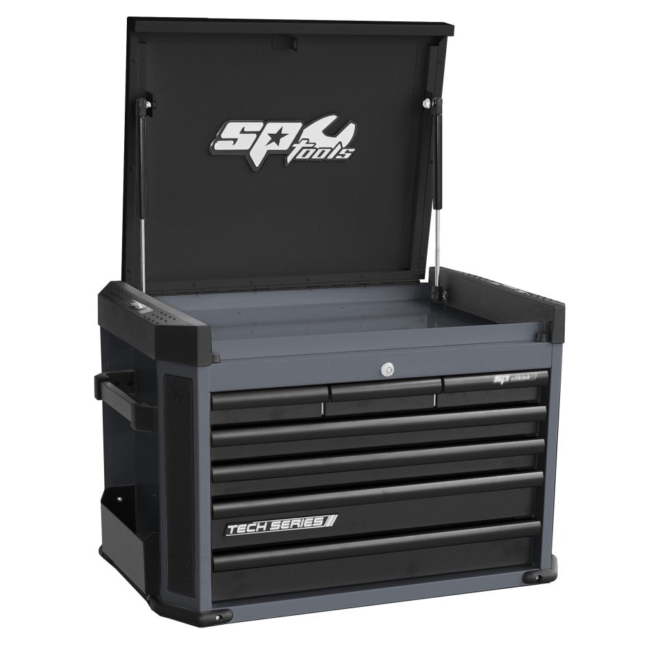 SP Tools Tech Series gevulde topkist 334-delig – Diamond Black