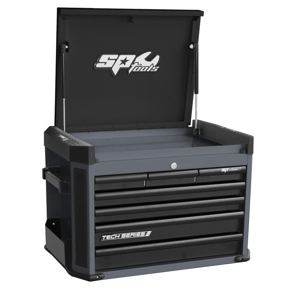 SP Tools Tech Series gevulde topkist 334-delig – Diamond Black