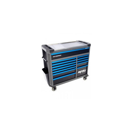 SP Tools Tech Series XL 412-delige gevulde gereedschapswagen – Blauw