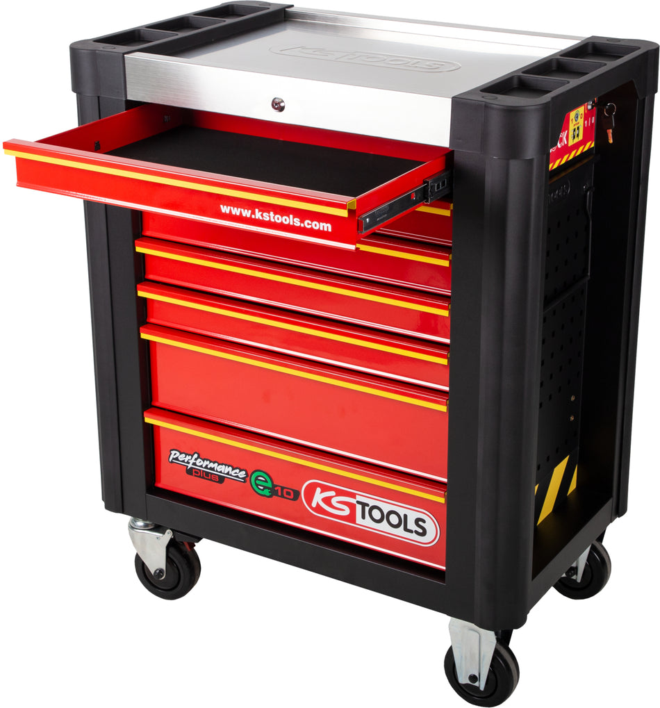 873.0007 | KS TOOLS EV e10 GEREEDSCHAPSWAGEN 7 LADEN