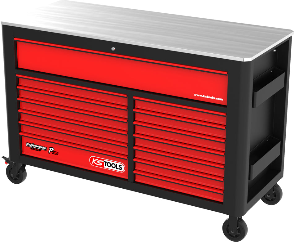873.7014 | KS TOOLS P45 GEREEDSCHAPSWAGEN 14 LADEN