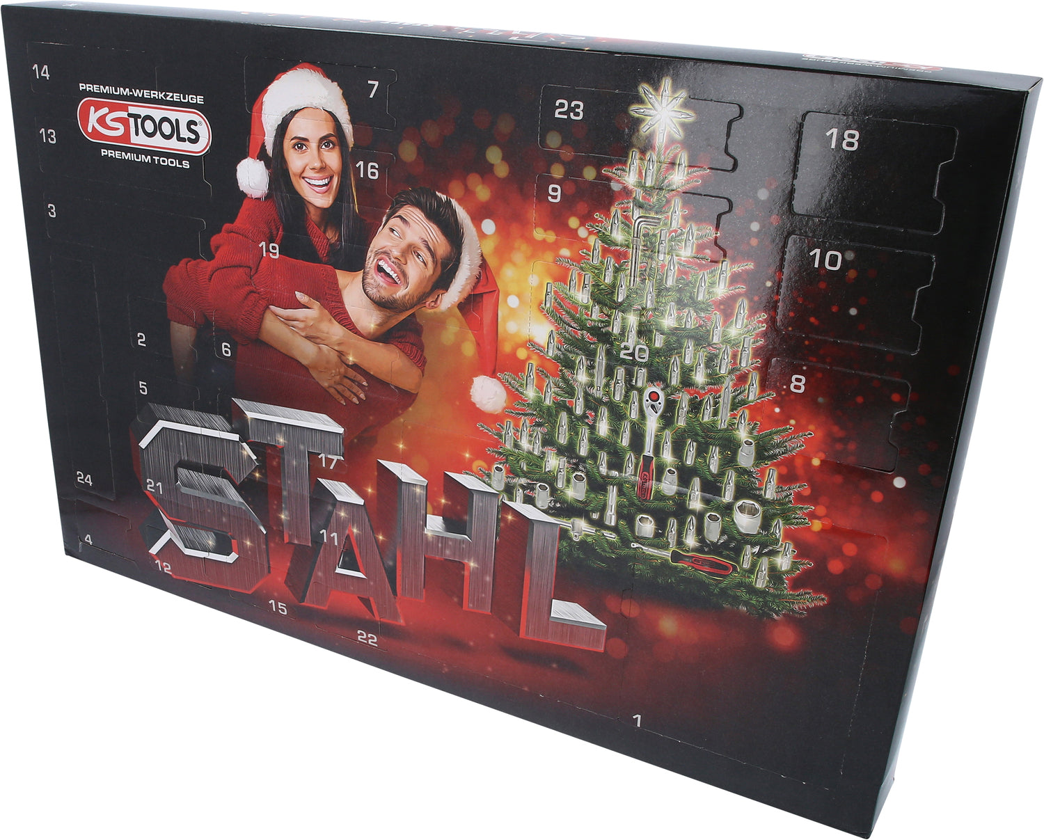 999.4444 | KS Tools adventskalender met steeksleutelset 131 dlg