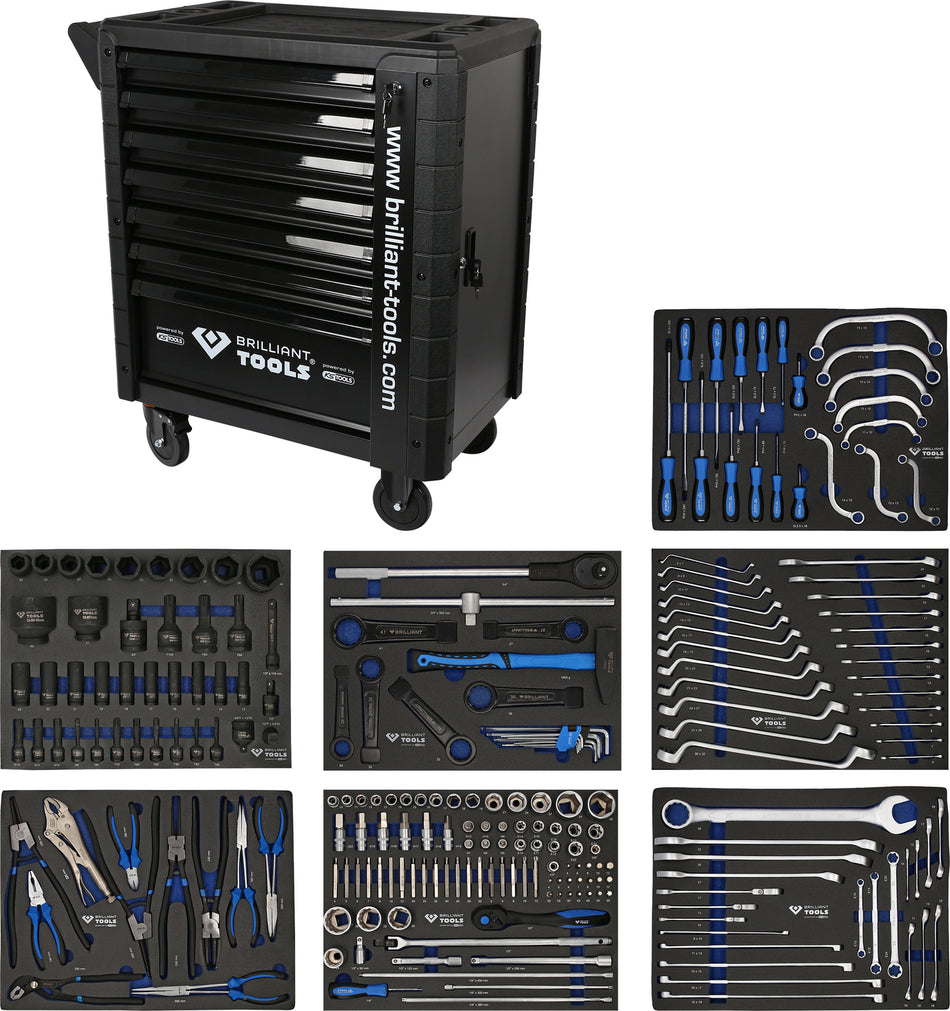 BT153225 | BRILLIANT TOOLS BEDRIJFSWAGEN GEREEDSCHAPSWAGEN 225 DLG