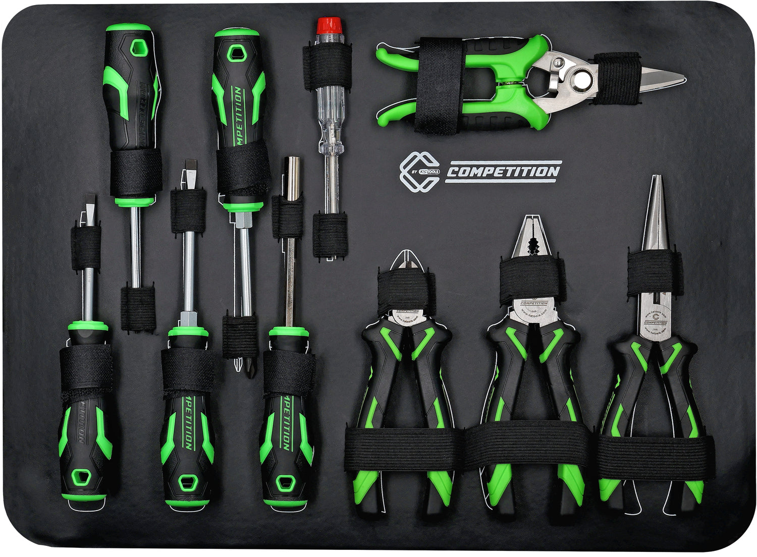 512.0145 | Competition 1/4" + 1/2" Universele-Gereedschapset, 145-dlg