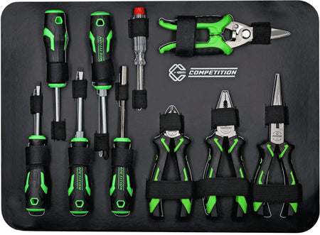 512.0145 | Competition 1/4" + 1/2" Universele-Gereedschapset, 145-dlg