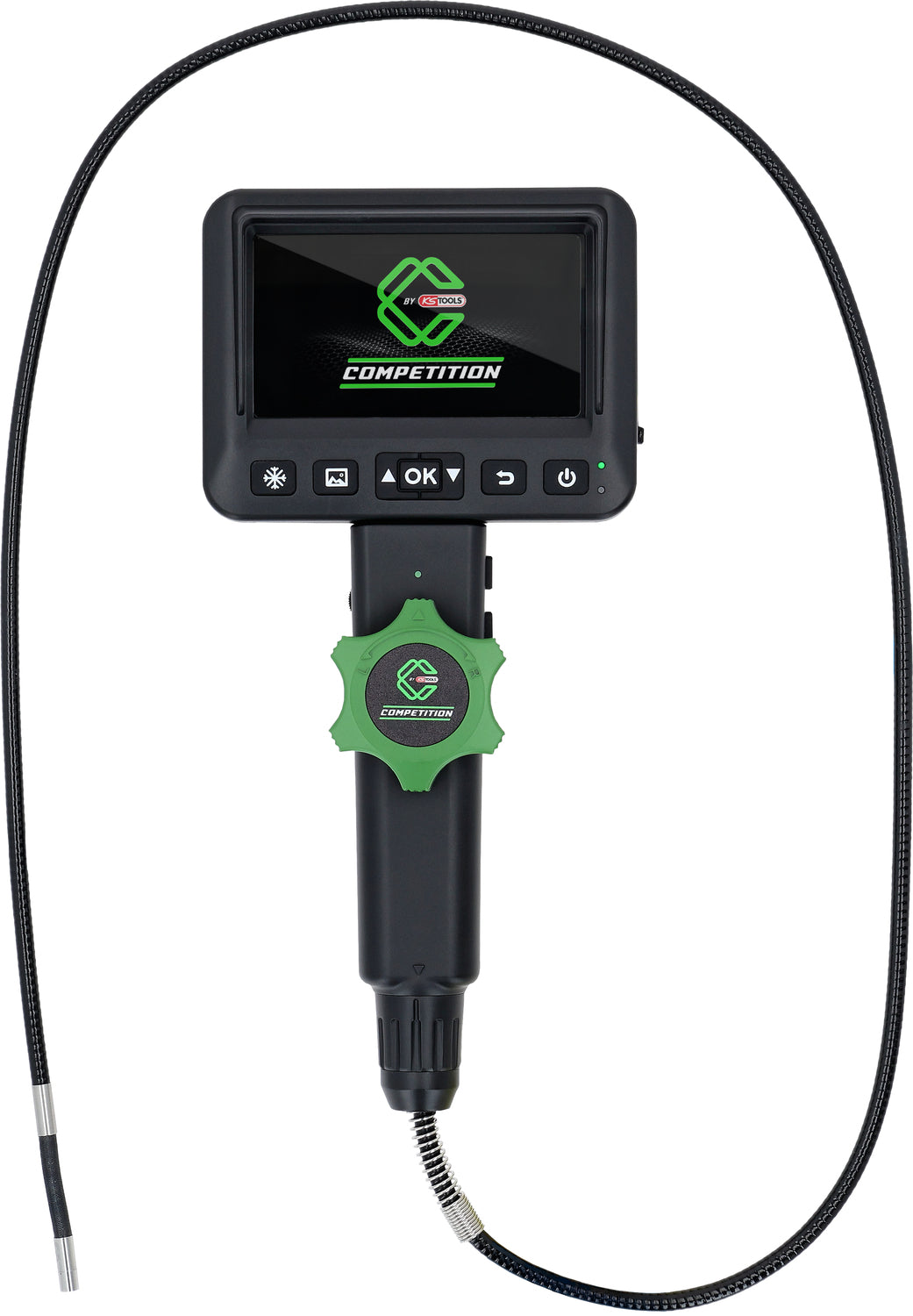 512.4600 | Competition HD-videoscoopset met Ø 6,0 mm, 180° en 0° HD-frontcamera-sonde, flexibele PVC-huls