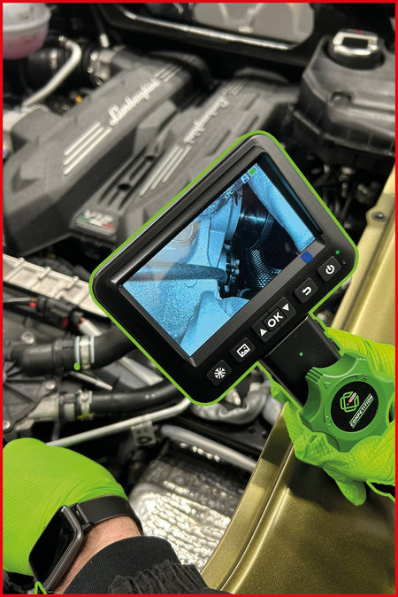 512.4600 | Competition HD-videoscoopset met Ø 6,0 mm, 180° en 0° HD-frontcamera-sonde, flexibele PVC-huls