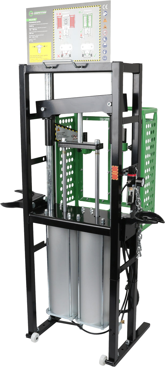 512.5150 | Competition Pneumatische staande veerspanner, max. 9 bar