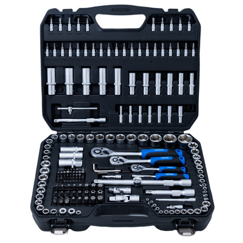 D08544 | Draper Tools 1/4" +3/8" +1/2" Doppenset, 188dlg