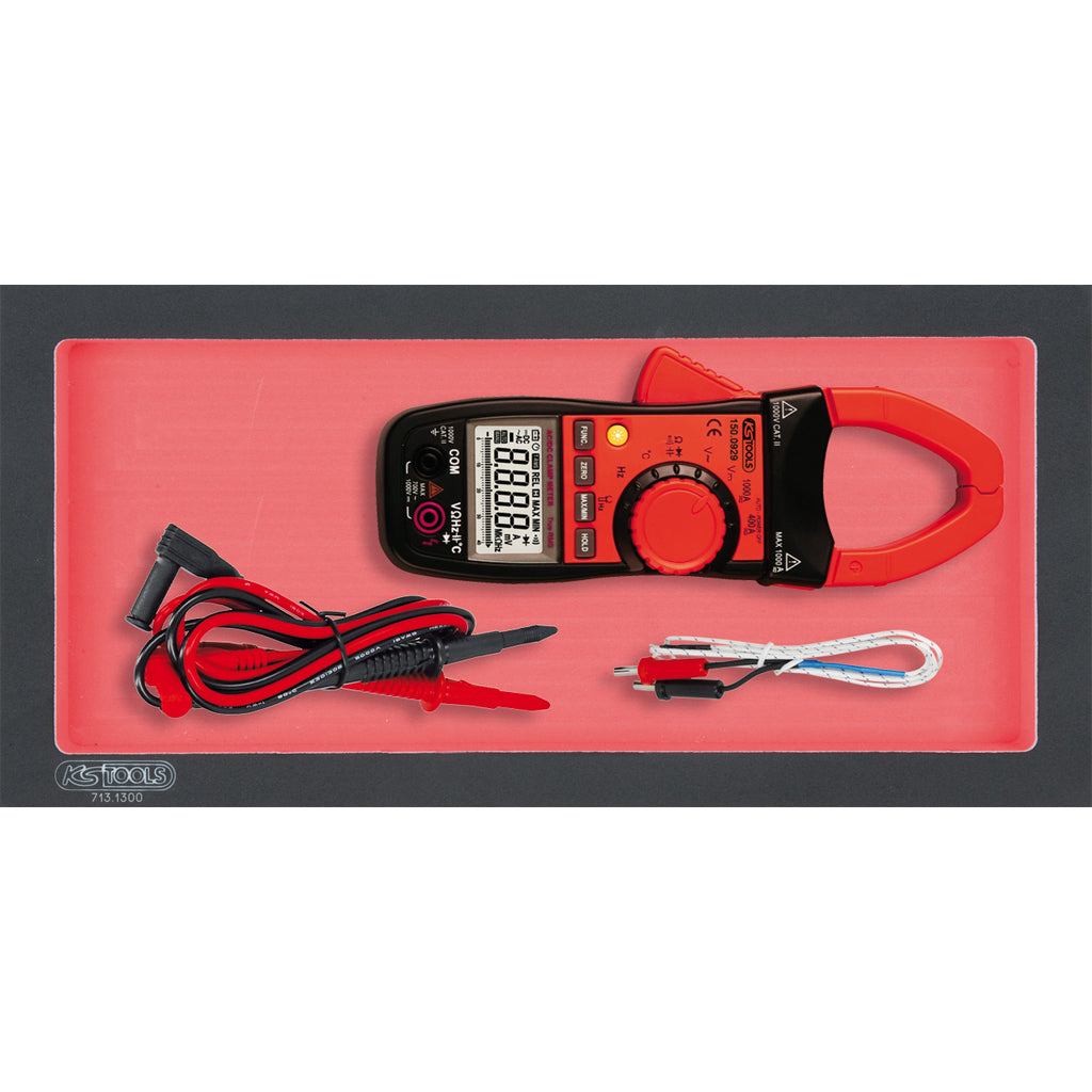 KS Tools ULTIMATE 819.7045 oranje gereedschapswagen met 7 laden, 44 geïsoleerde gereedschappen en een stroomtang – foto 8