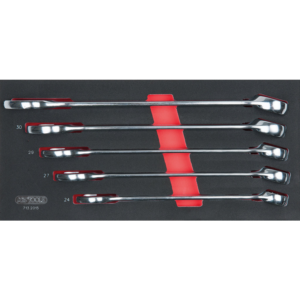 KS Tools RACING 855.7158 rode gereedschapswagen met 7 laden en 158 gereedschappen – foto 11