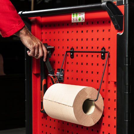 KS Tools ULTIMATE 809.0014 rode mobiele werkbank met 14 laden – foto 7