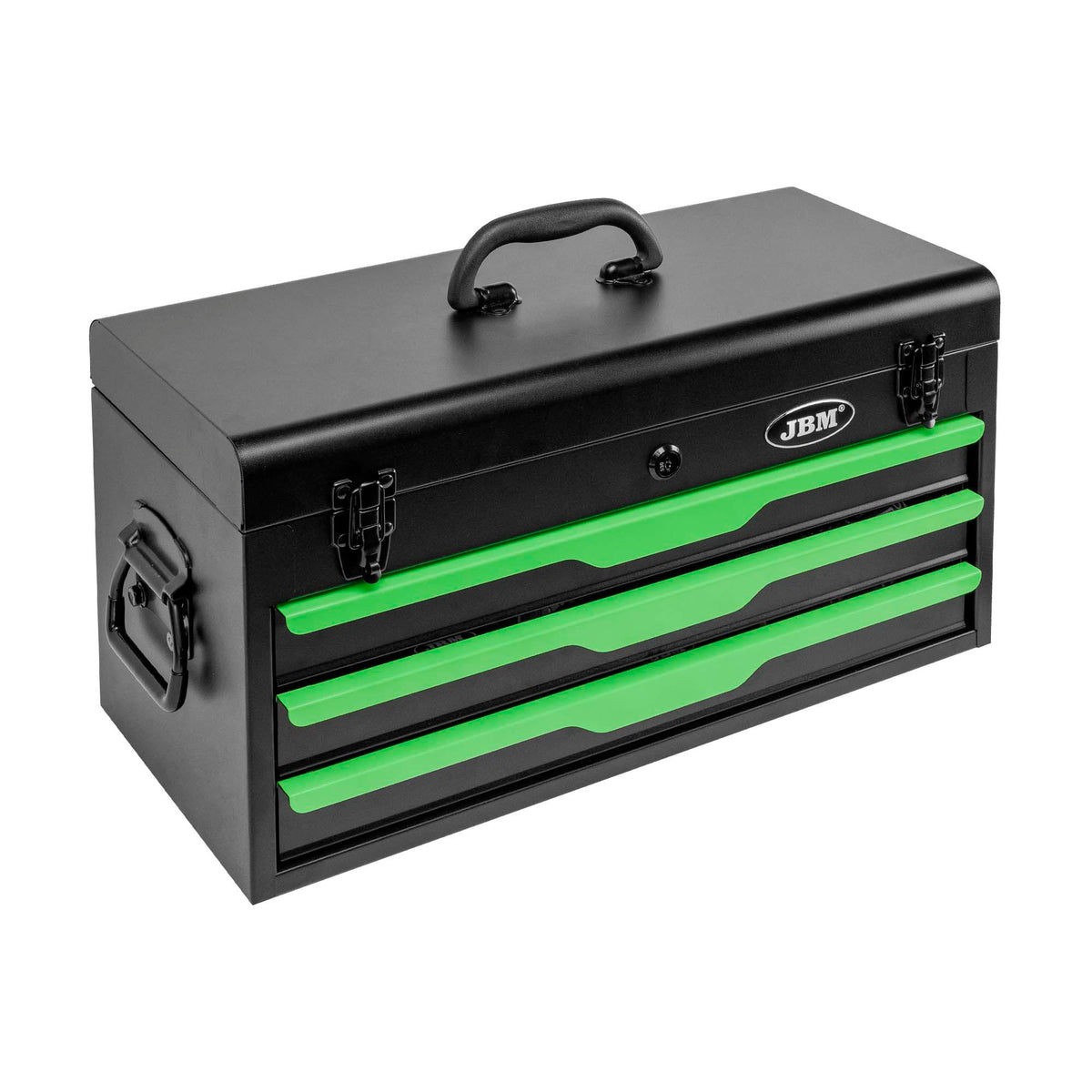 54261 | JBM 143-delige Metalen Gereedschapskist - Verzinkt - Professionele Set