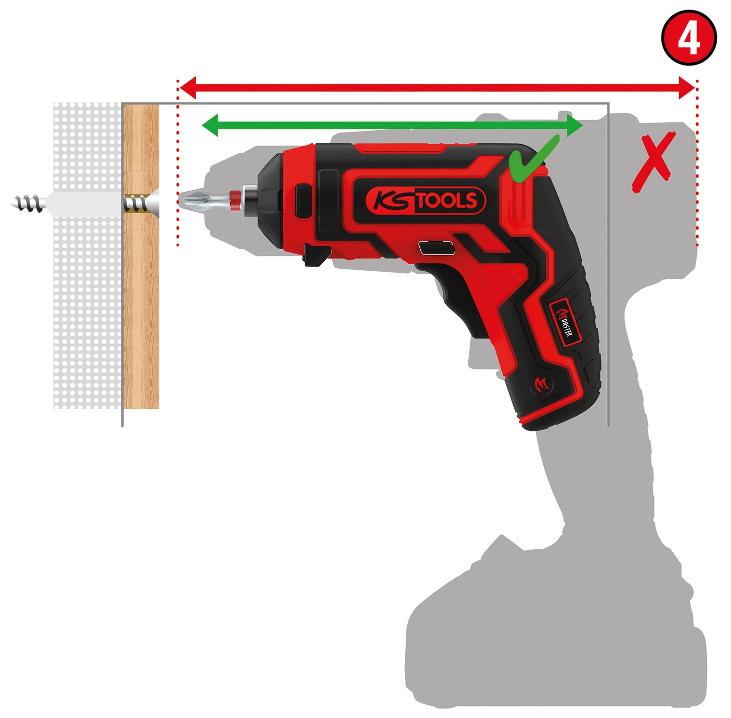 515.6699 | KS Tools adventskalender met mini accuschroefmachineset 31 dlg