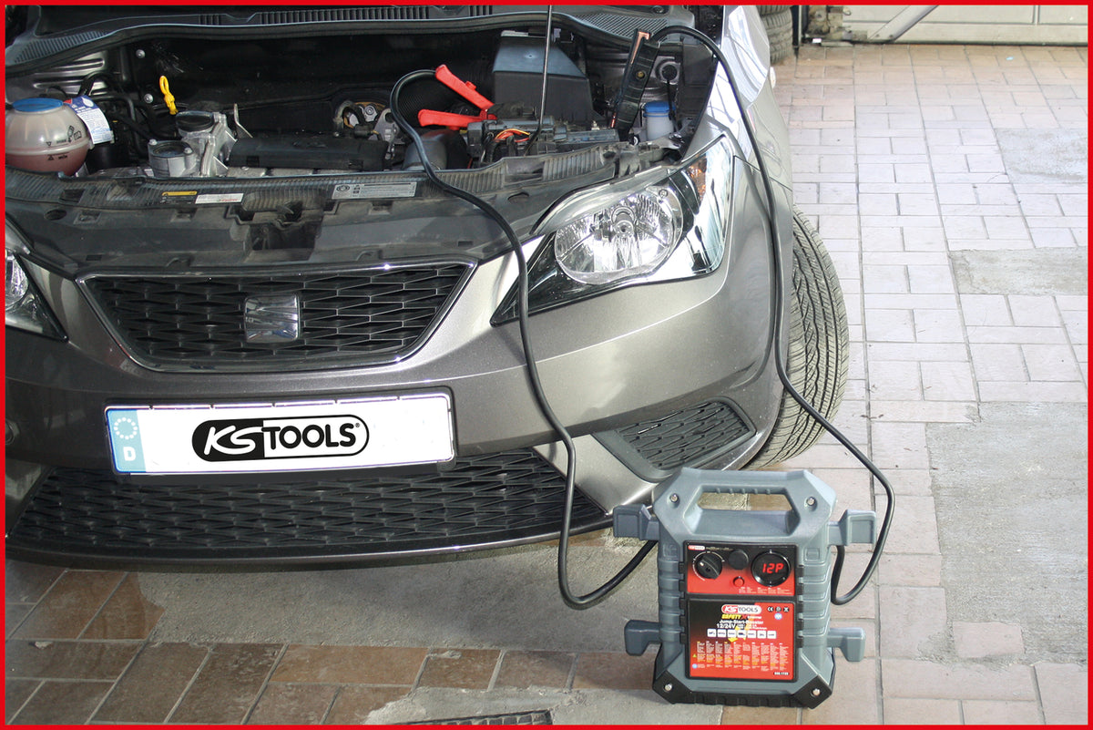 550.1720 | KS Tools 12V/24V Startbooster - mobiele starthulp 1400 A