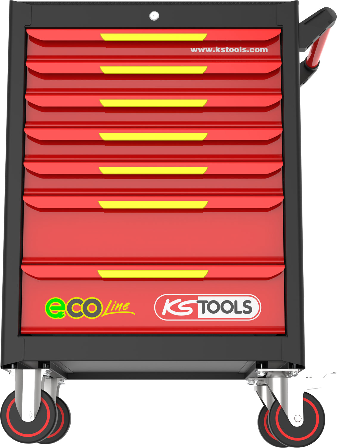 117.6144 | KS TOOLS ECOline EV gereedschapswagen 42 dlg, 7 laden