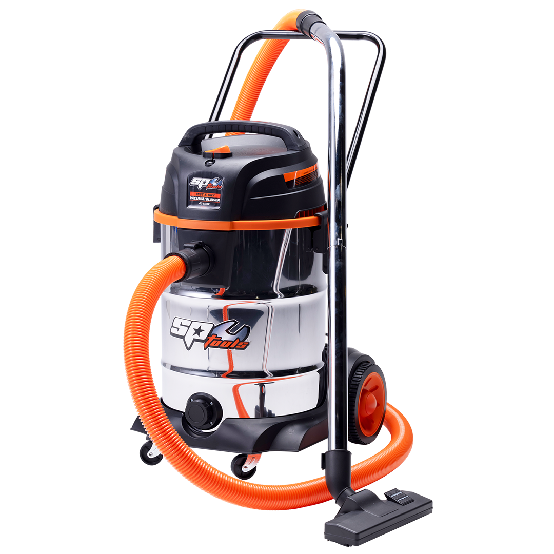 SP040 | SP Tools werkplaats nat- en droogstofzuiger 40L