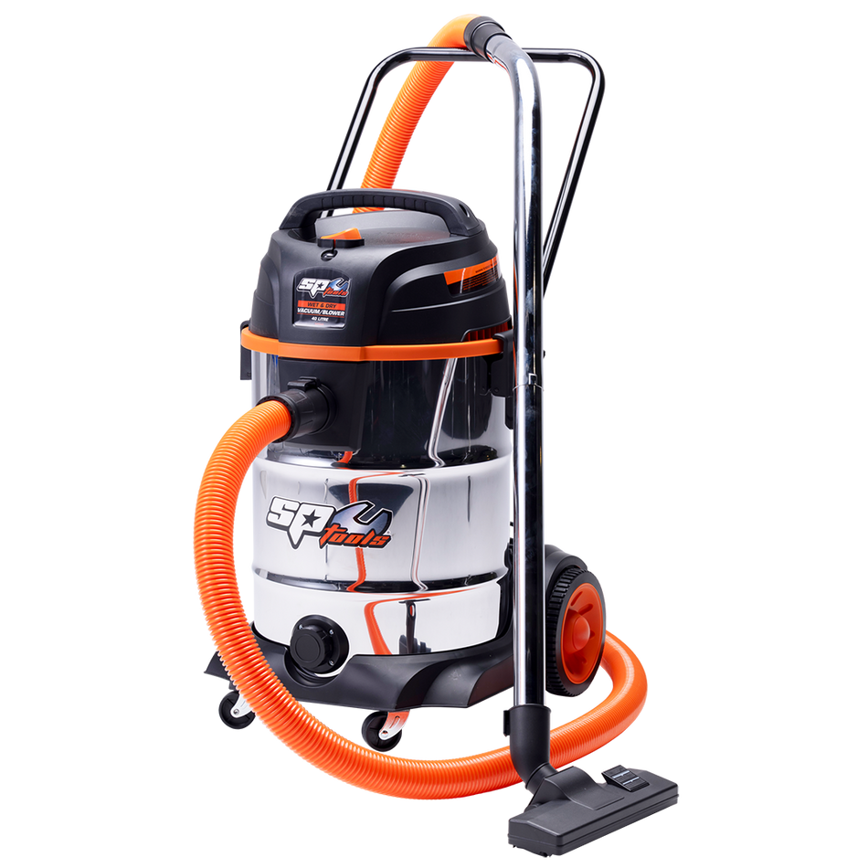 SP040 | SP Tools werkplaats nat- en droogstofzuiger 40L