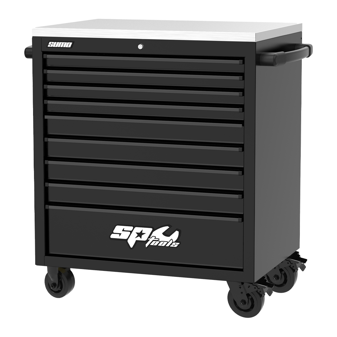 SPEY003 | SP TOOLS USA SUMO SERIES GEREEDSCHAPSWAGEN 9 LADEN