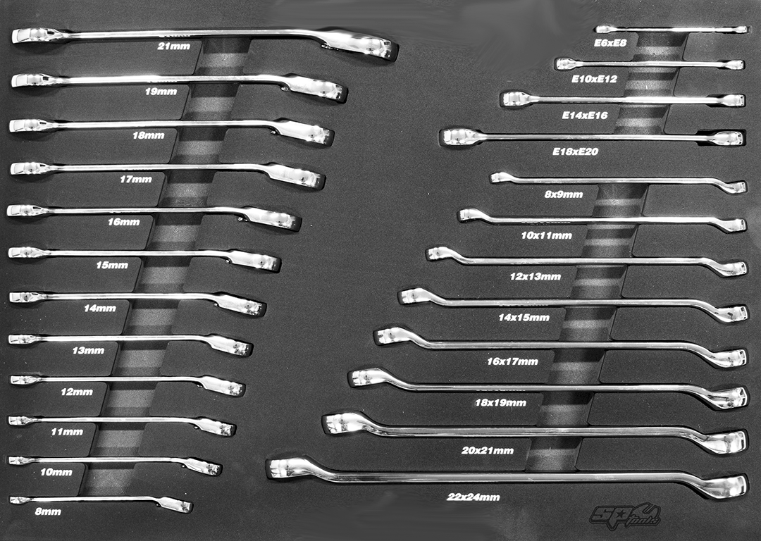 SP TOOLS | CUSTOM SERIES GEVULDE GEREEDSCHAPSWAGEN 387 DLG