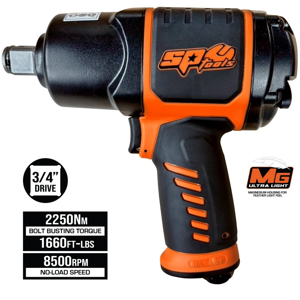 SP9850 | SP TOOLS 3/4" SLAGMOERSLEUTEL NEXTGEN 2250NM