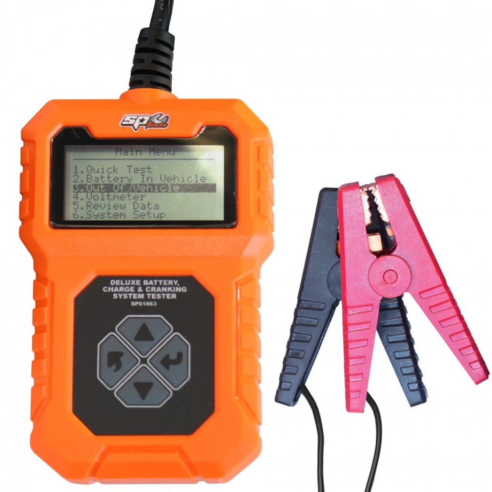 SP61063 | SP Tools 12V  Digitale accutester Deluxe