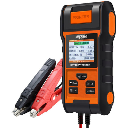 SP61066 | SP Tools 6V/12V/24V Digitale accutester met geïntegreerde printer