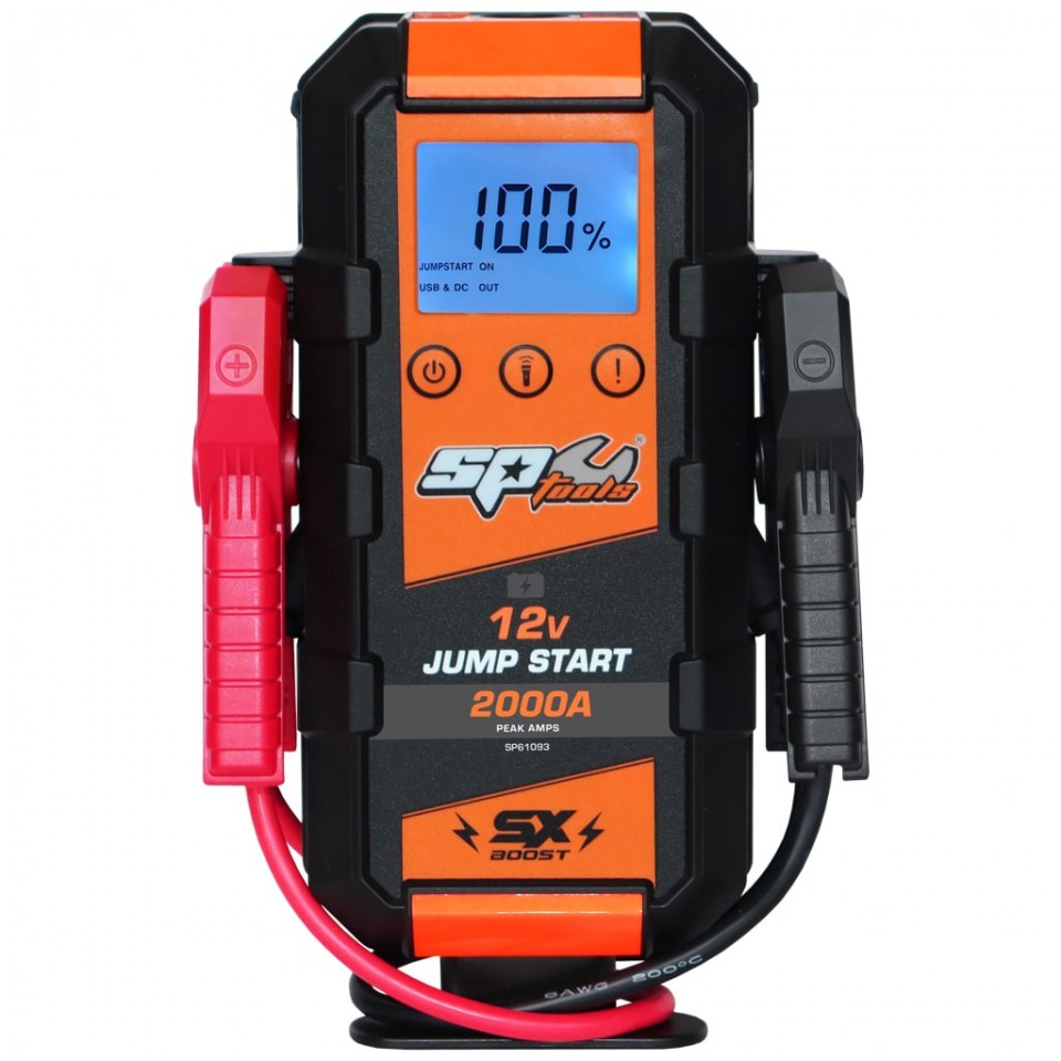 SP61093 | SP Tools 12V SX Boost Jumpstarter 2000 A