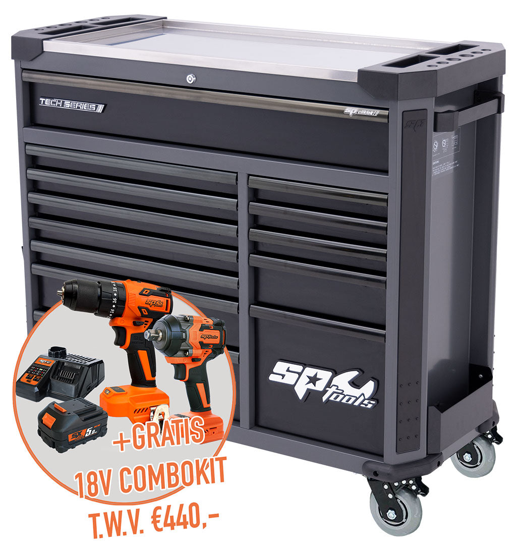 SP TOOLS | TECH SERIES XL GEREEDSCHAPSWAGEN 400 DLG