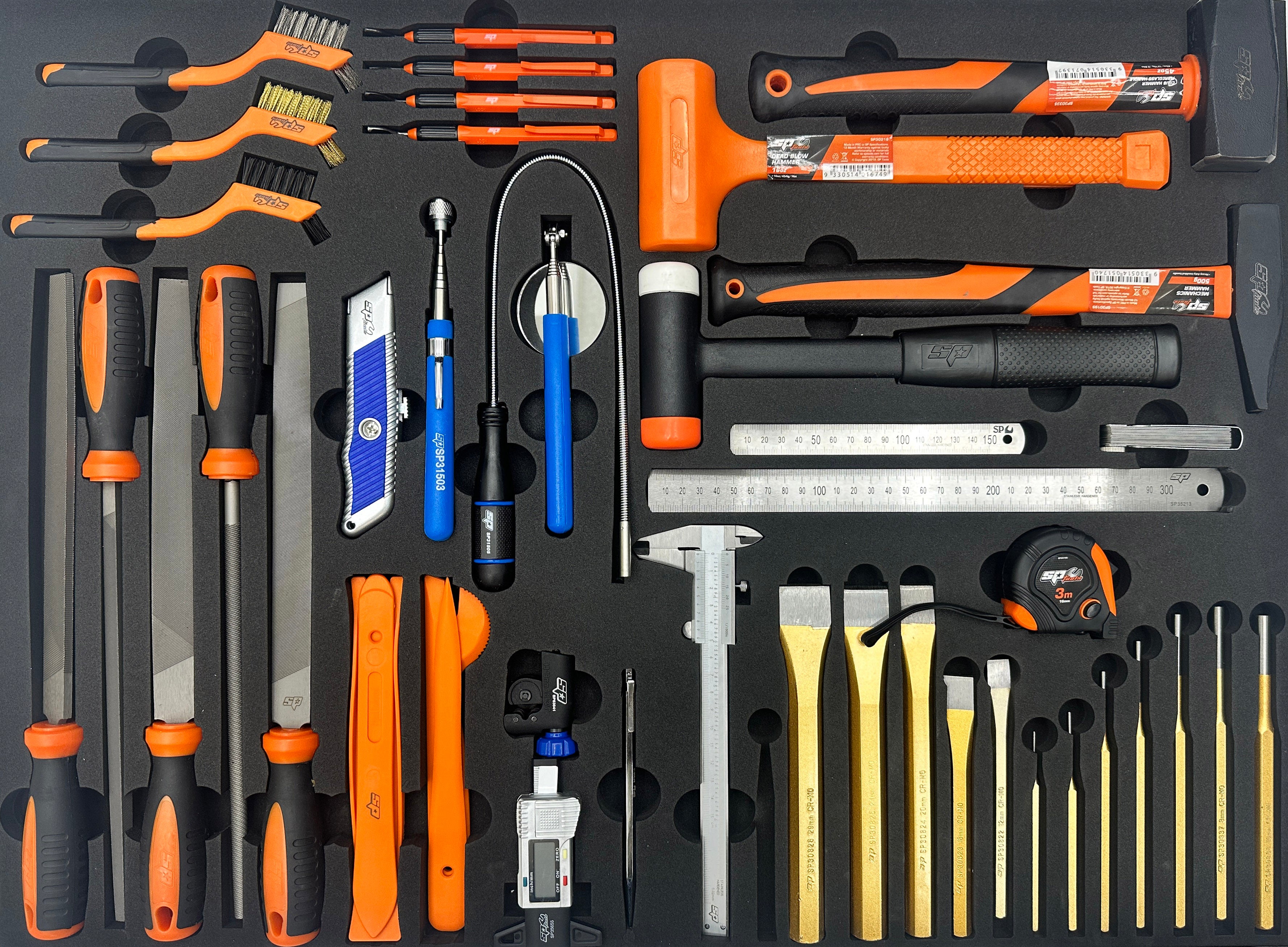 SPEY003 | SP TOOLS USA SUMO SERIES GEREEDSCHAPSWAGEN 9 LADEN