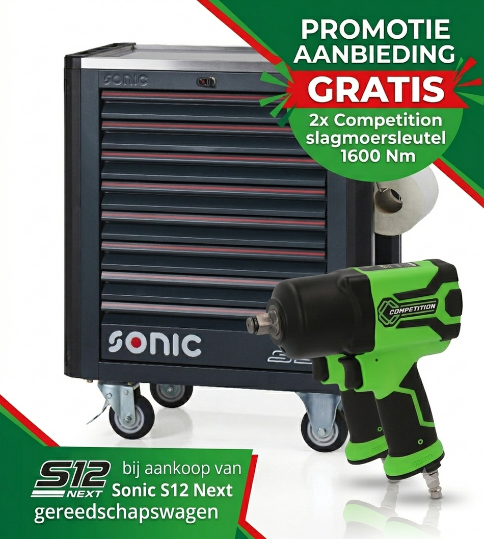 764478 | SONIC NEXT S12 GEVULDE GEREEDSCHAPSWAGEN 644 DLG