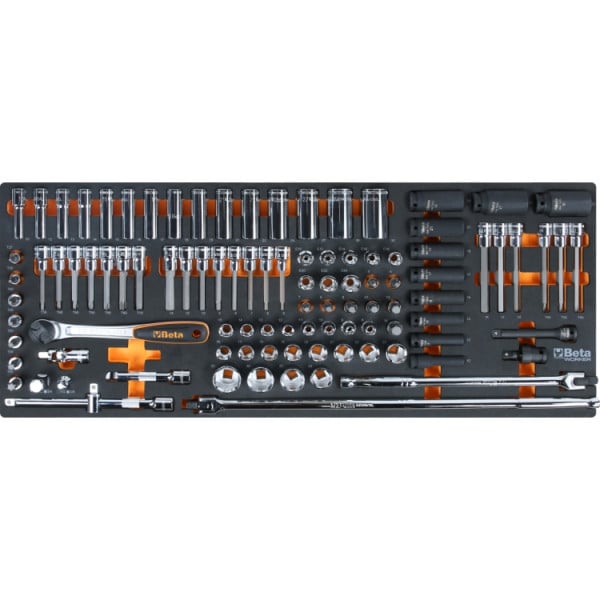 Inlay met doppen en ratels uit de Beta BW 2400 RSC24AXXL
