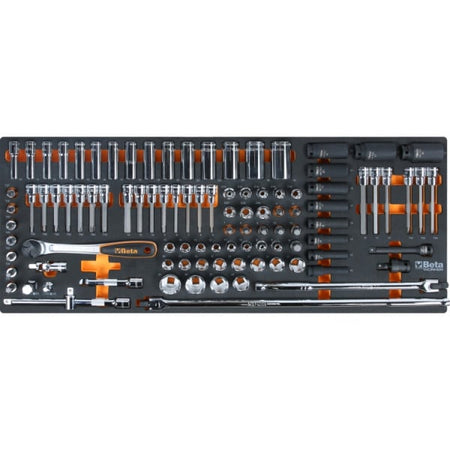 Inlay met doppen en ratels uit de Beta BW 2400 RSC24AXXL