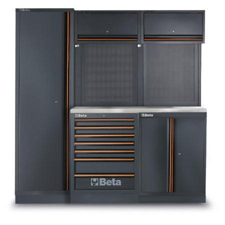 Beta C45PRO 2.0 B7X/196UT met RVS werkblad – detail