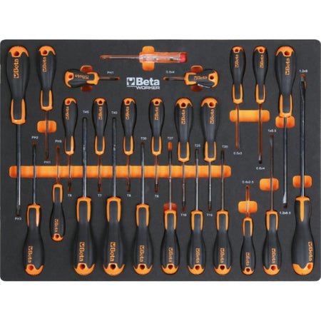 Beta C45PRO 2.0 X/268UT werkplaatsinrichting met 268-delige gereedschapsset, rvs werkblad – afbeelding 6