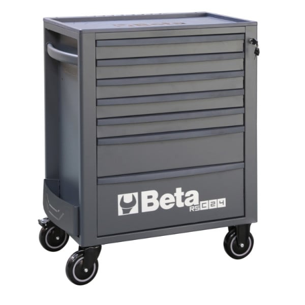 Beta RSC24/7 gereedschapswagen volledig in antraciet (RAL 7016), artikelnummer 024004077