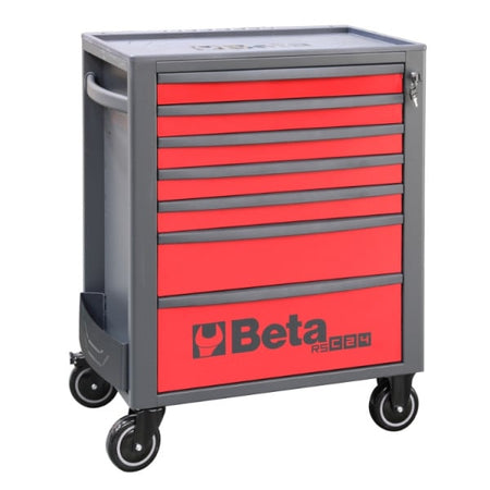 Beta RSC24/7 gereedschapswagen in rood/antraciet (RAL 3000-7016), artikelnummer 024004073