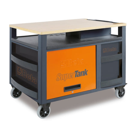Beta RSC28 SuperTank met doorlopend vak en multiplex houten werkblad