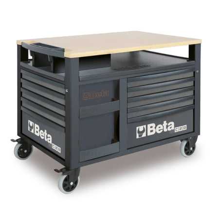 Beta RSC28 SuperTank werkbank met 10 laden in antraciet (RAL 7016), artikelnummer 028003007