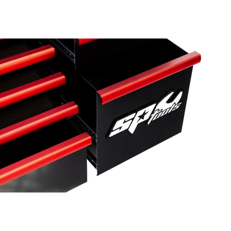 SP Tools Custom Series XL 427-delige gevulde gereedschapswagen – Rood, foto 3
