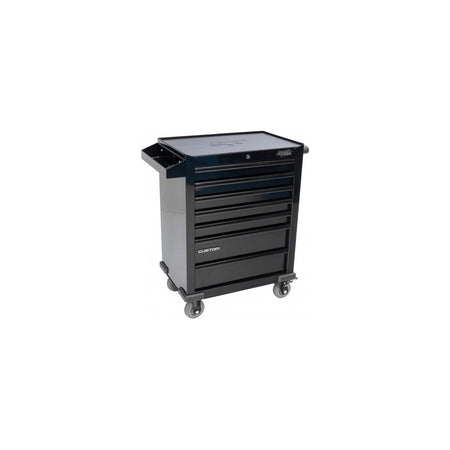 SP Tools Custom Series 190-delige gevulde gereedschapswagen – zwart
