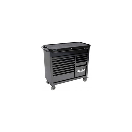SP Tools Custom Series XL 468-delige gevulde gereedschapswagen – Zwart