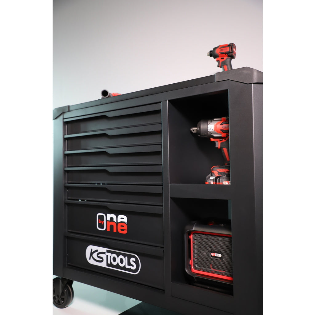 KS Tools One by One 823.0017F werkbank met 7 laden en legplanken – foto 6