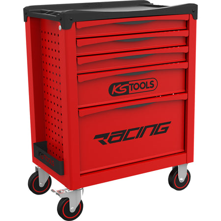 KS Tools RACING 855.5384 rode gereedschapswagen met 5 laden en 384 gereedschappen – foto 3