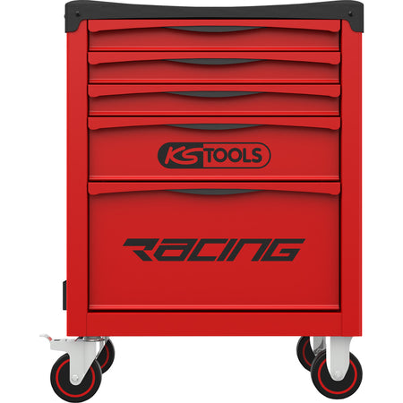 KS Tools RACING 855.5384 rode gereedschapswagen met 5 laden en 384 gereedschappen – foto 4
