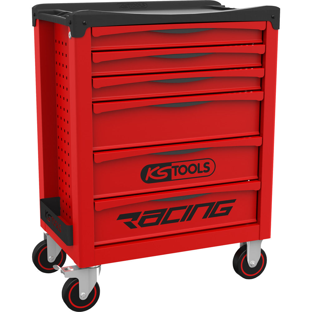 KS Tools RACING 855.6173 rode gereedschapswagen met 6 laden en 173 gereedschappen – foto 3