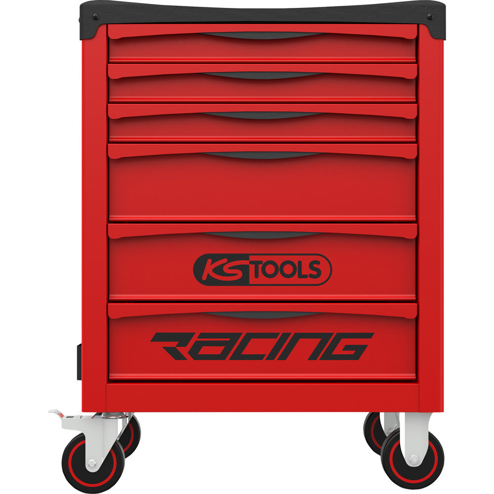 KS Tools RACING 855.6173 rode gereedschapswagen met 6 laden en 173 gereedschappen – foto 4